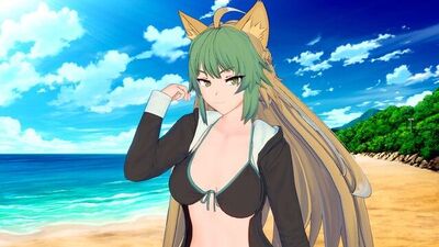 Fate Grand Order: HOT BEACH SEX WITH ATALANTA (3D Hentai)