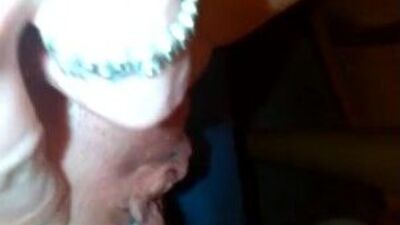 my gf playing with herself