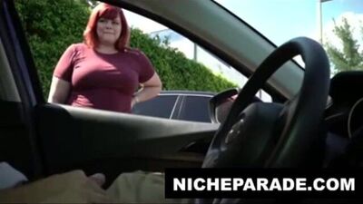 NICHE PARADE - Flashing Dick To BBW MILF (Marcy Diamond) On The Street