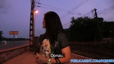 PublicAgent Mindblowing blowjob and intercourse under a public bridge