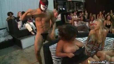 Hundreds of Club Girls Suck Stripper Cock