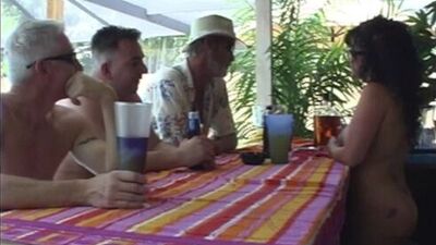 Pool Girl fucks in PUBLIC